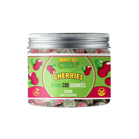 Why So CBD? 500mg CBD Small Vegan Gummies - 11 Flavours - THWC Ltd