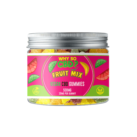 Why So CBD? 500mg CBD Small Vegan Gummies - 11 Flavours - THWC Ltd