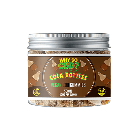 Why So CBD? 500mg CBD Small Vegan Gummies - 11 Flavours - THWC Ltd