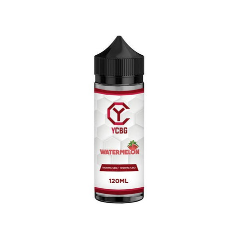 yCBG 1000mg CBD + 1000mg CBG E - liquid 120ml - THWC Ltd