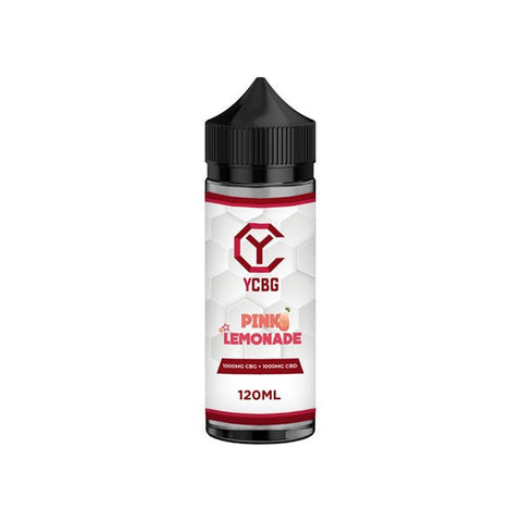 yCBG 1000mg CBD + 1000mg CBG E - liquid 120ml - THWC Ltd
