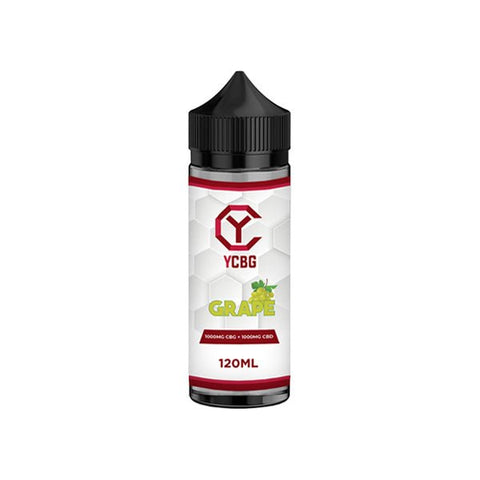 yCBG 1000mg CBD + 1000mg CBG E - liquid 120ml - THWC Ltd