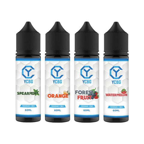 yCBG 1000mg CBG E - liquid 60ml - THWC Ltd