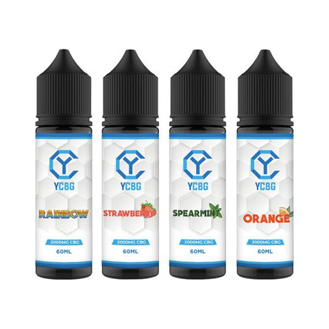yCBG 2000mg CBG E - liquid 60ml - THWC Ltd
