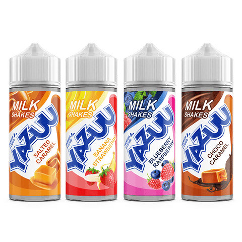 0mg Yazuu Milk Shakes 100ml Shortfill (70VG/30PG) - THWC Ltd