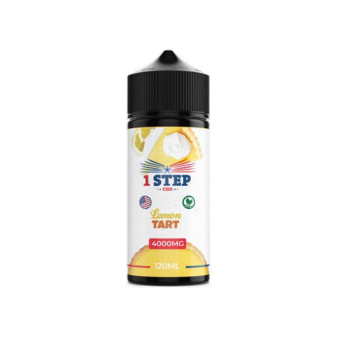 1 Step CBD 4000mg CBD E-liquid 120ml - The Hemp Wellness Centre