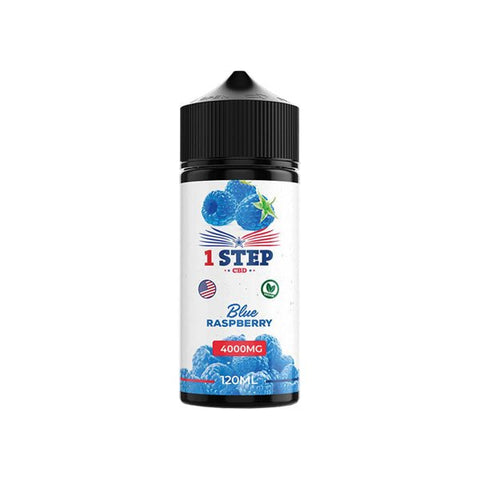 1 Step CBD 4000mg CBD E-liquid 120ml - The Hemp Wellness Centre