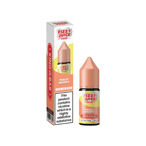 10mg Fizzy Juice King Bar 10ml Nic Salts (50VG/50PG) - The Hemp Wellness Centre