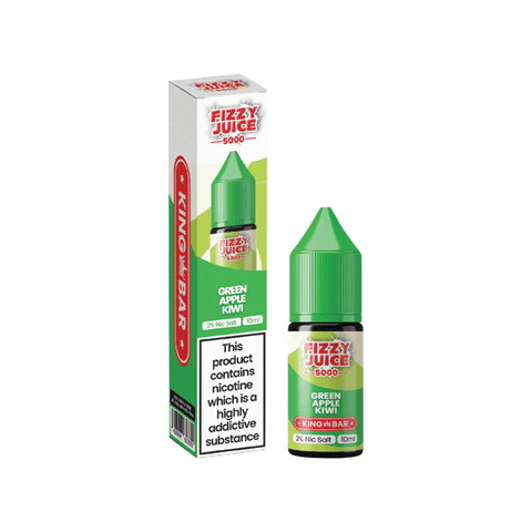 10mg Fizzy Juice King Bar 10ml Nic Salts (50VG/50PG) - The Hemp Wellness Centre