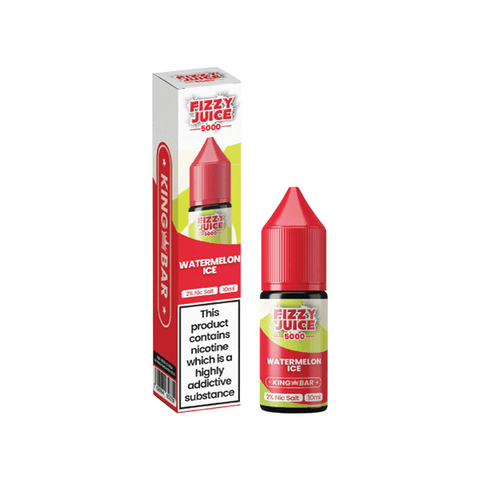 10mg Fizzy Juice King Bar 10ml Nic Salts (50VG/50PG) - The Hemp Wellness Centre