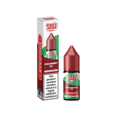 10mg Fizzy Juice King Bar 10ml Nic Salts (50VG/50PG) - The Hemp Wellness Centre