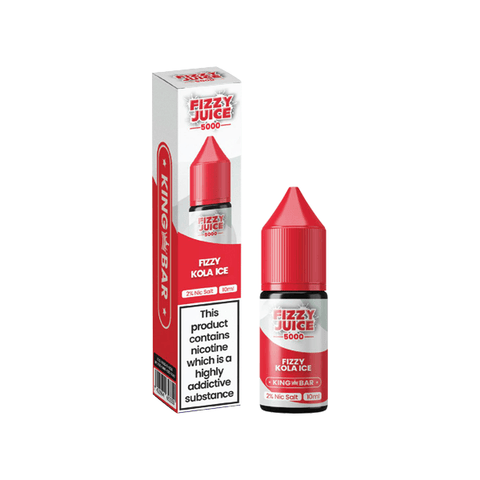 10mg Fizzy Juice King Bar 10ml Nic Salts (50VG/50PG) - The Hemp Wellness Centre