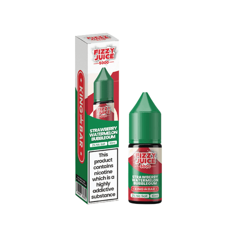 10mg Fizzy Juice King Bar 10ml Nic Salts (50VG/50PG) - The Hemp Wellness Centre