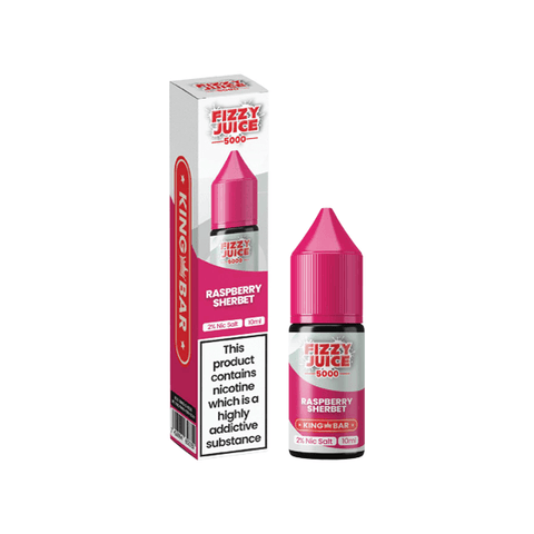 10mg Fizzy Juice King Bar 10ml Nic Salts (50VG/50PG) - The Hemp Wellness Centre
