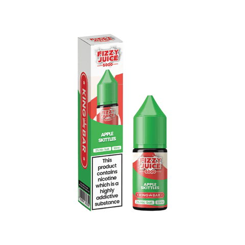 10mg Fizzy Juice King Bar 10ml Nic Salts (50VG/50PG) - The Hemp Wellness Centre