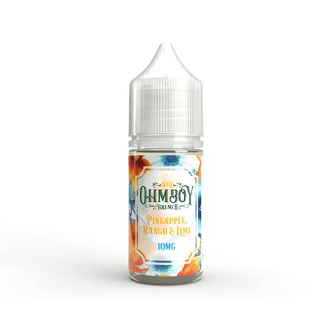 10mg Ohm Boy Volume II 10ml Nic Salt (50VG/50PG) - The Hemp Wellness Centre