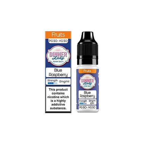 12mg Dinner Lady 50:50 Fruits 10ml (50VG/50PG) - The Hemp Wellness Centre