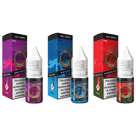 20mg Billionaire Juice Salt Series 10ml Nic Salts (50VG/50PG) - The Hemp Wellness Centre