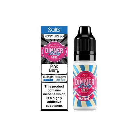 20mg Dinner Lady Fruits Salts 10ml Nic Salts (50VG/50PG) - The Hemp Wellness Centre