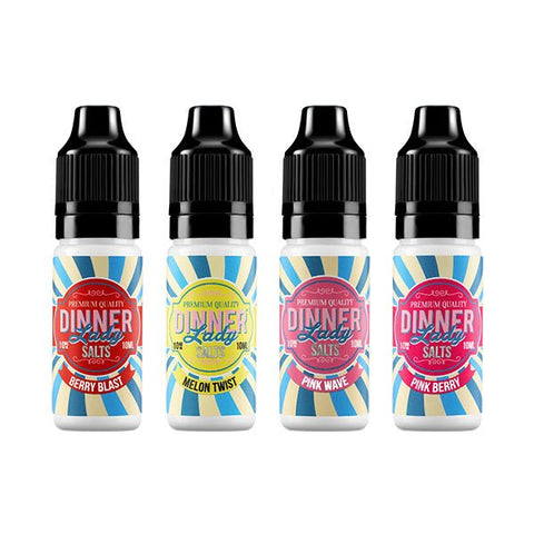 20mg Dinner Lady Fruits Salts 10ml Nic Salts (50VG/50PG) - The Hemp Wellness Centre