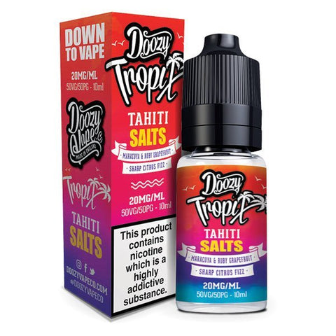 20MG Doozy Tropix Salts by Doozy Vape Co (50VG/50PG) - The Hemp Wellness Centre