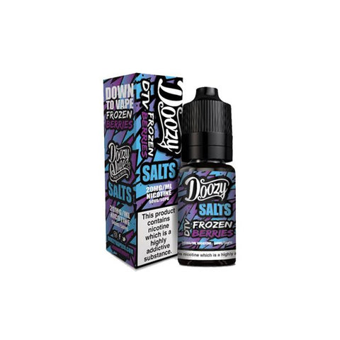 20mg Doozy Vape Co Nic Salt 10ml (50VG/50PG) - The Hemp Wellness Centre