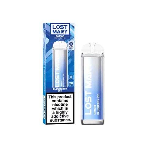 20mg ELF Bar Lost Mary QM600 Disposable Vape Device 600 Puffs - The Hemp Wellness Centre