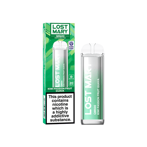 20mg ELF Bar Lost Mary QM600 Disposable Vape Device 600 Puffs - The Hemp Wellness Centre