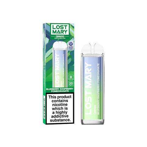 20mg ELF Bar Lost Mary QM600 Disposable Vape Device 600 Puffs - The Hemp Wellness Centre