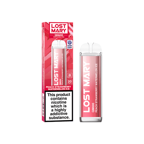20mg ELF Bar Lost Mary QM600 Disposable Vape Device 600 Puffs - The Hemp Wellness Centre