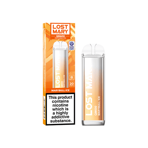 20mg ELF Bar Lost Mary QM600 Disposable Vape Device 600 Puffs - The Hemp Wellness Centre