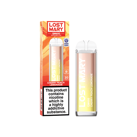 20mg ELF Bar Lost Mary QM600 Disposable Vape Device 600 Puffs - The Hemp Wellness Centre