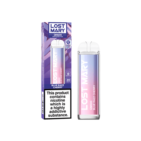 20mg ELF Bar Lost Mary QM600 Disposable Vape Device 600 Puffs - The Hemp Wellness Centre