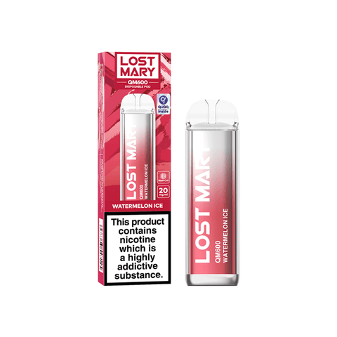 20mg ELF Bar Lost Mary QM600 Disposable Vape Device 600 Puffs - The Hemp Wellness Centre