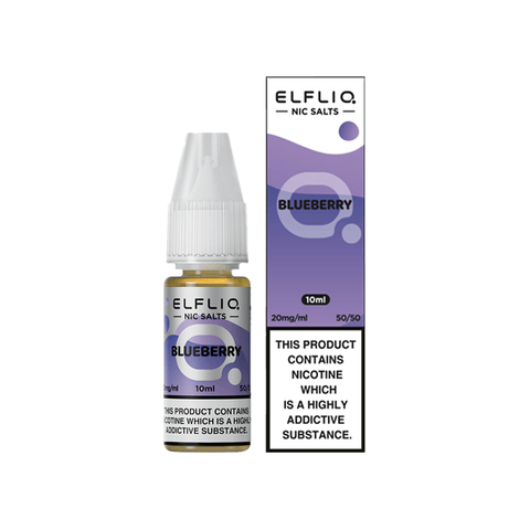 20mg ELFLIQ By Elf Bar 10ml Nic Salt (50VG/50PG) - The Hemp Wellness Centre