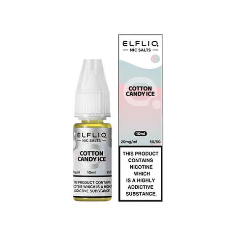 20mg ELFLIQ By Elf Bar 10ml Nic Salt (50VG/50PG) - The Hemp Wellness Centre