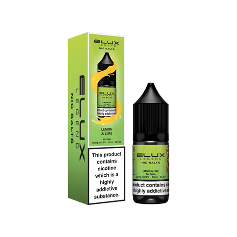 20mg Elux Legend 10ml Nic Salts (50VG/50PG) - The Hemp Wellness Centre
