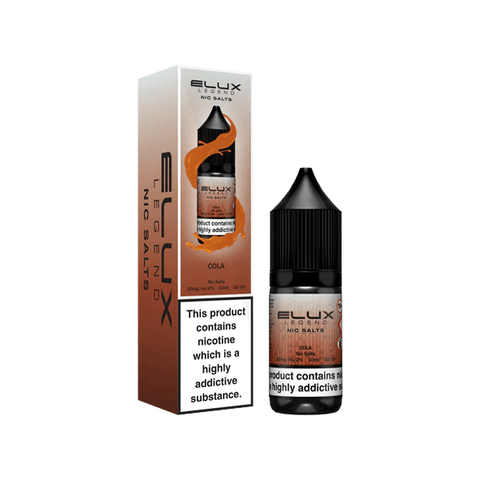 20mg Elux Legend 10ml Nic Salts (50VG/50PG) - The Hemp Wellness Centre