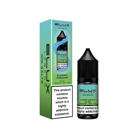 20mg Elux Legend 10ml Nic Salts (50VG/50PG) - The Hemp Wellness Centre