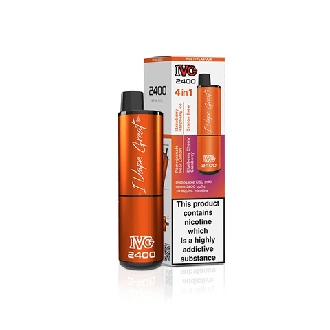 20mg IVG 2400 Disposable Vapes 2400 Puffs - THWC Ltd