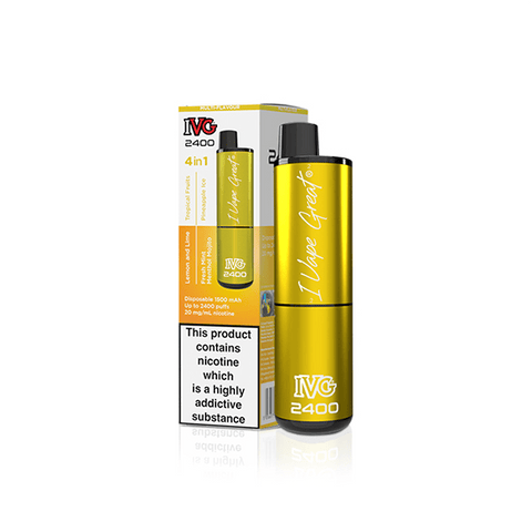 20mg IVG 2400 Disposable Vapes 2400 Puffs - THWC Ltd