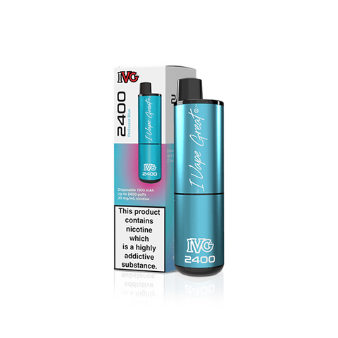 20mg IVG 2400 Disposable Vapes 2400 Puffs - THWC Ltd
