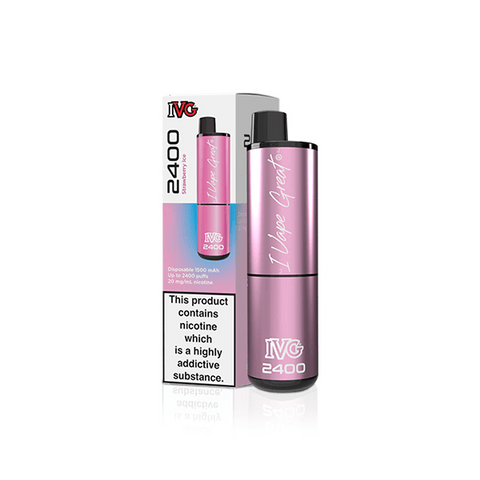 20mg IVG 2400 Disposable Vapes 2400 Puffs - THWC Ltd