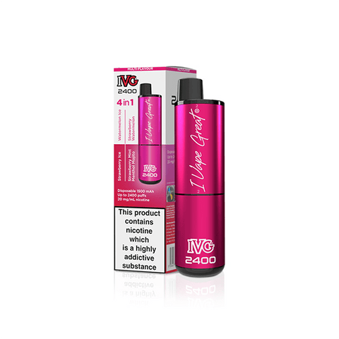 20mg IVG 2400 Disposable Vapes 2400 Puffs - THWC Ltd