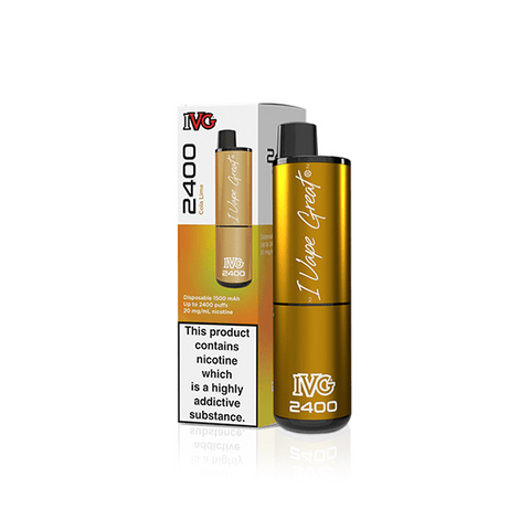 20mg IVG 2400 Disposable Vapes 2400 Puffs - THWC Ltd