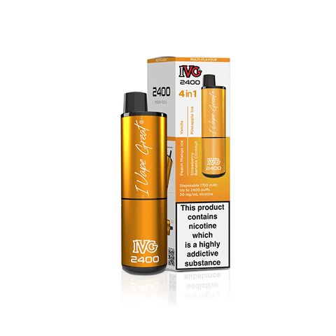 20mg IVG 2400 Disposable Vapes 2400 Puffs - THWC Ltd