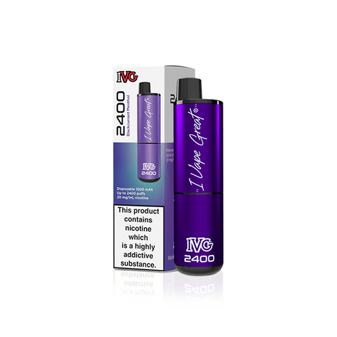 20mg IVG 2400 Disposable Vapes 2400 Puffs - THWC Ltd