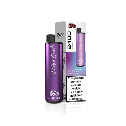 20mg IVG 2400 Disposable Vapes 2400 Puffs - THWC Ltd