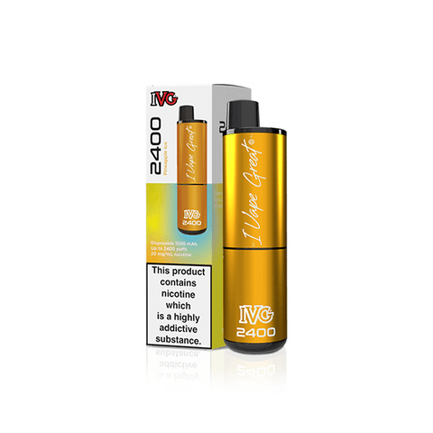 20mg IVG 2400 Disposable Vapes 2400 Puffs - THWC Ltd