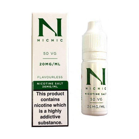 20mg Nic Salt 10ml by Nic Nic (50VG-50PG) - The Hemp Wellness Centre